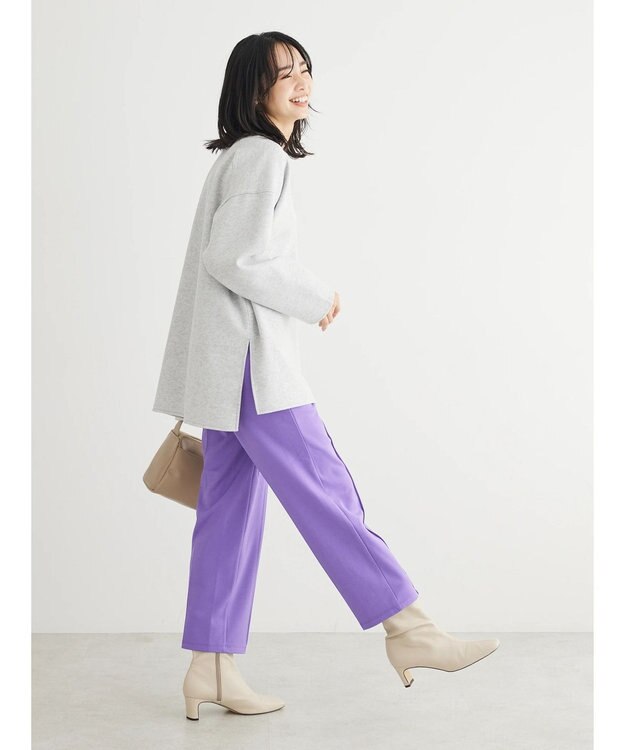 Green Parks あったからくスレパンツ Purple