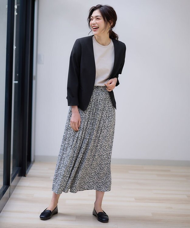 ANY 【WEB・一部店舗限定】【ストレッチ/UVケア/接触冷感】イージィケアストレッチジャケット ブラック系