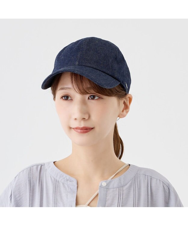 ATRENA R／DENIM CAP デニムキャップ ネイビー