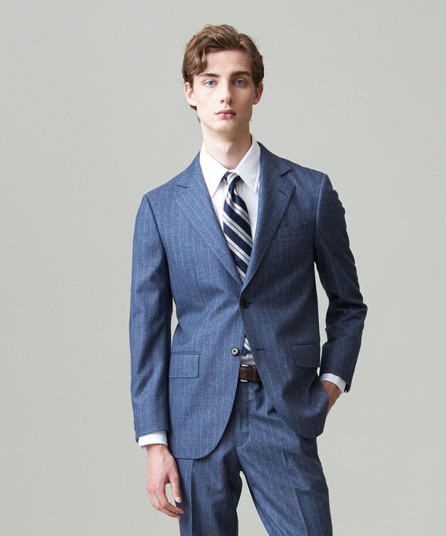 新品【iCB】ミルドウールストライプ柄ニットスカート　23区/自由区 新品【iCB】ミルドウールストライプ柄ニットスカート 23区/自由区 楽天