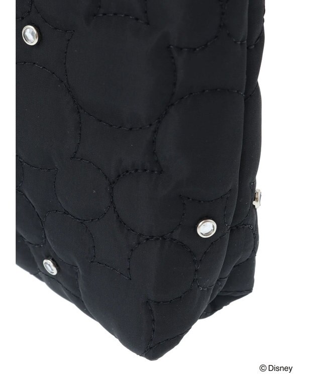 Green Parks ミッキーフレンド／キルティングビジューバッグ Black