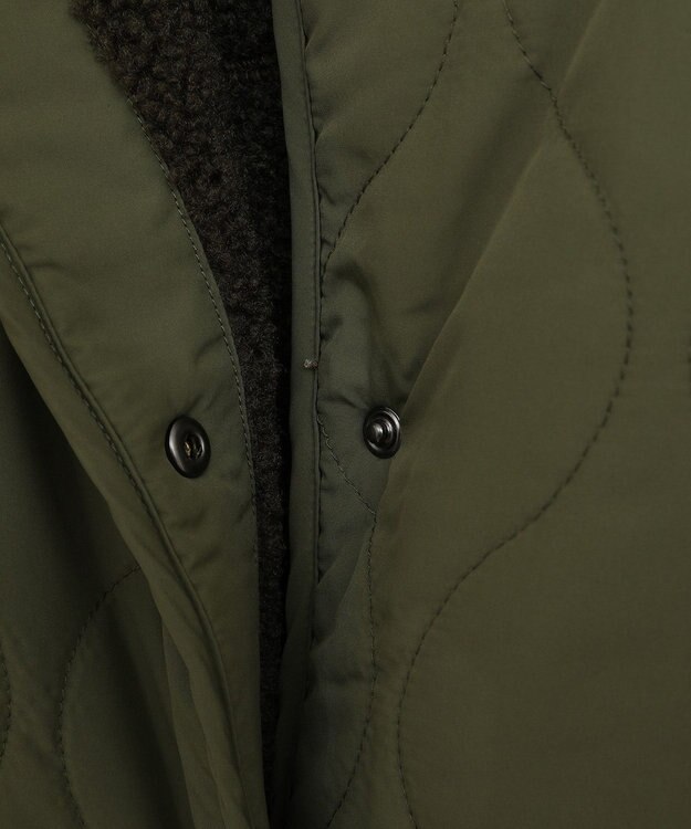AMERICAN HOLIC 【WEB限定】あったかリバーシブルキルティングコート Khaki