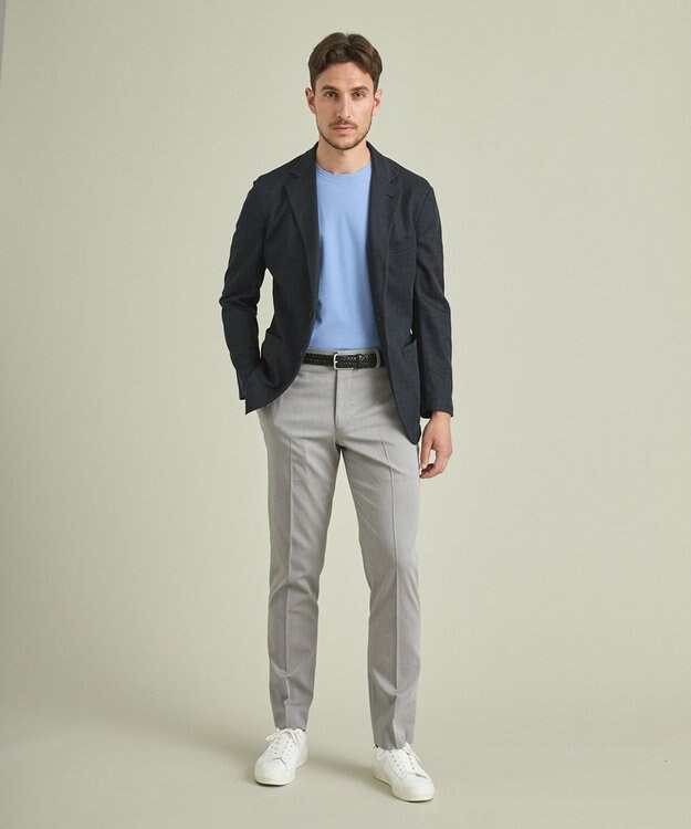 GOTAIRIKU 【ウォッシャブル】ノルマンディーリネン カーディガンジャケット（23年モデル） ネイビー系8