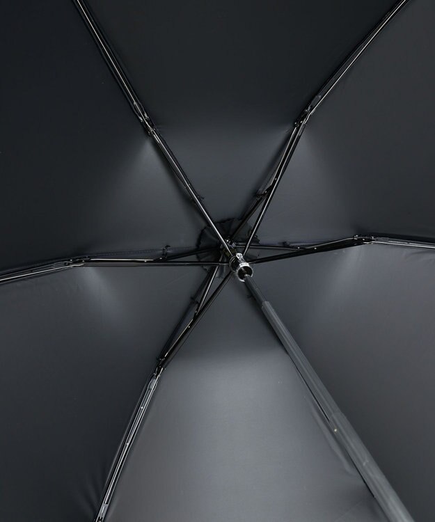 AURORA NINA RICCI（ニナリッチ）花柄刺繍晴雨兼用パラソル（折りたたみ傘） ネイビー