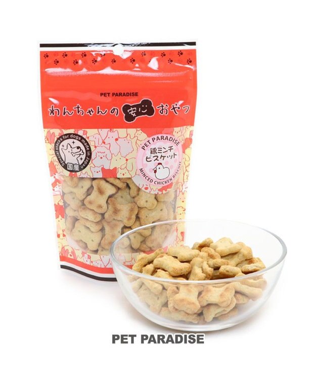 PET PARADISE 鶏肉ミンチ ビスケット 100g 国産 -
