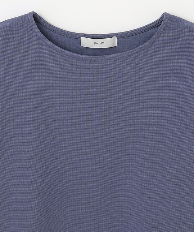 ANY ツイストスリーブ トップス ブルー