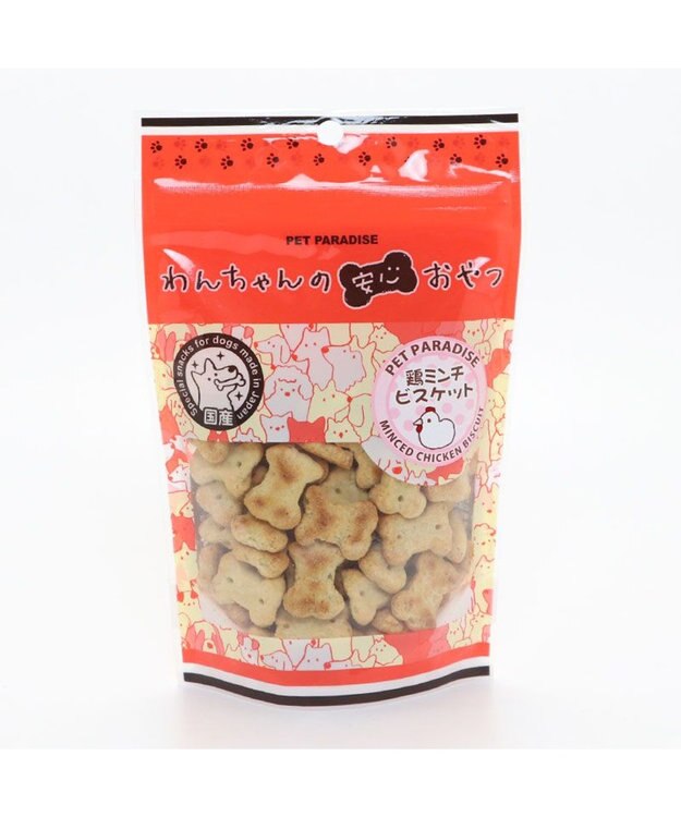 PET PARADISE 鶏肉ミンチ ビスケット 100g 国産 -