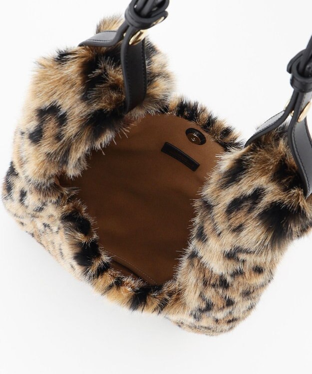 23区 【CLASSY.1月号掲載】レオパード ファー バッグ レオパード