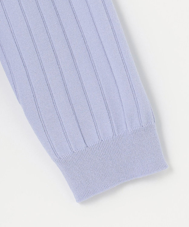 J.PRESS LADIES 【洗える】PRINCESS Vネック ニット サックスブルー系