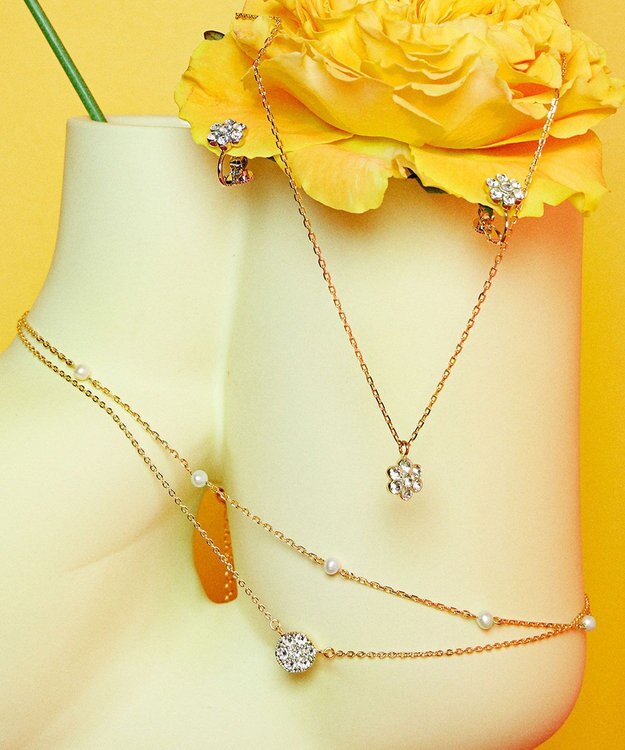 TOCCA GARDENIA NECKLACE ネックレス ゴールド系