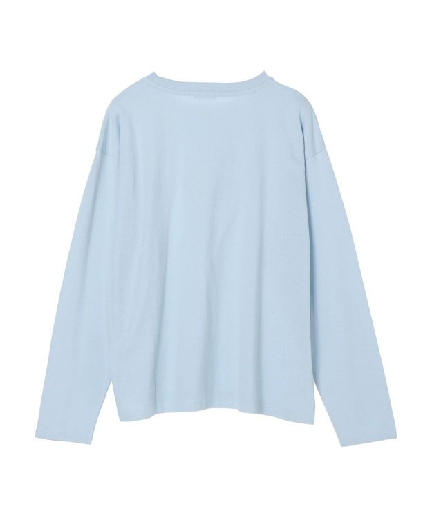 earth music&ecology レギュラーロゴロンＴｅｅ Blue