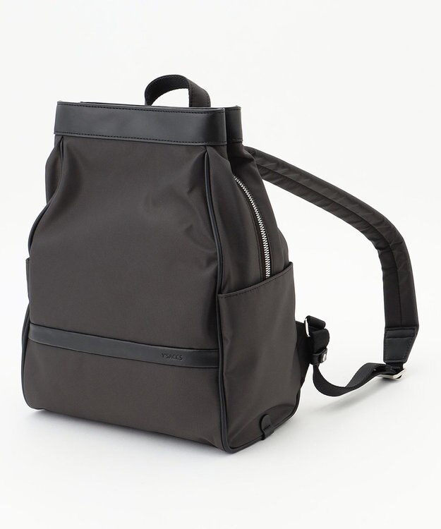 Y'SACCS トラベル ホライズンミニリュック ダークグレー