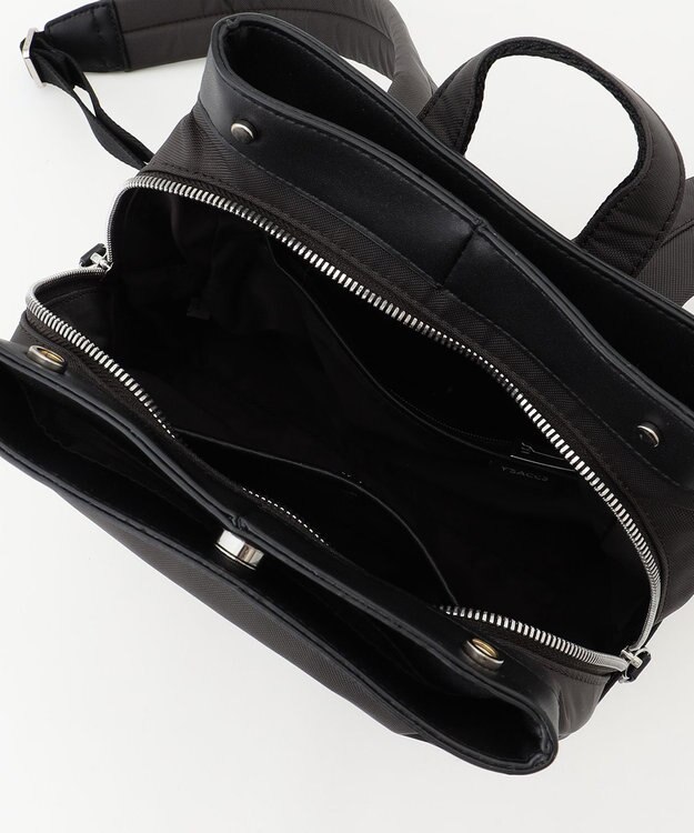 Y'SACCS トラベル ホライズンミニリュック ダークグレー