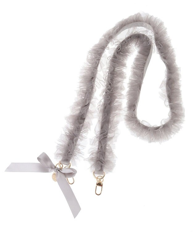 Maison de FLEUR フリルショルダー Gray