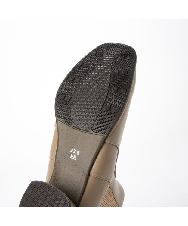 ing <ing>【WEB限定】【サスティナブルシリーズ】サイドゴアショートブーツ ライトオーク