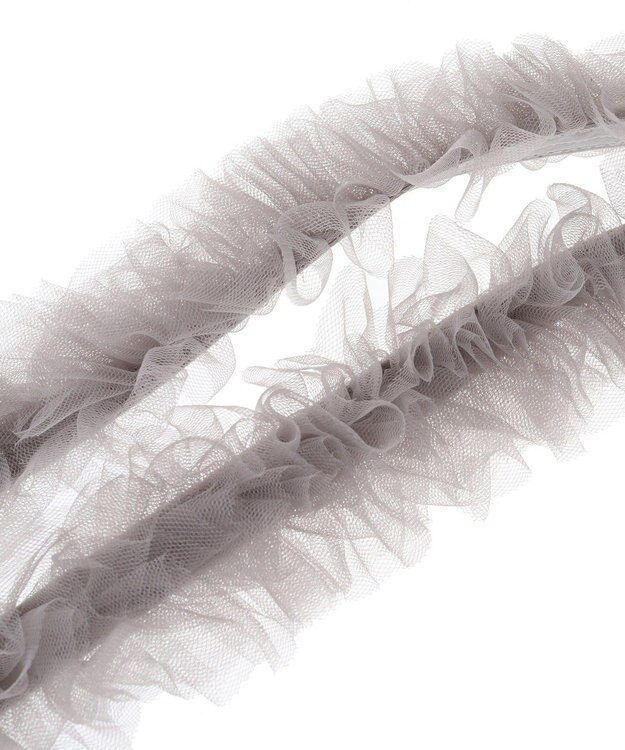 Maison de FLEUR フリルショルダー Gray