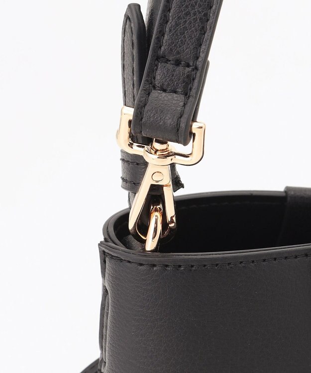 自由区 ランダムメッシュミニ バッグ ブラック