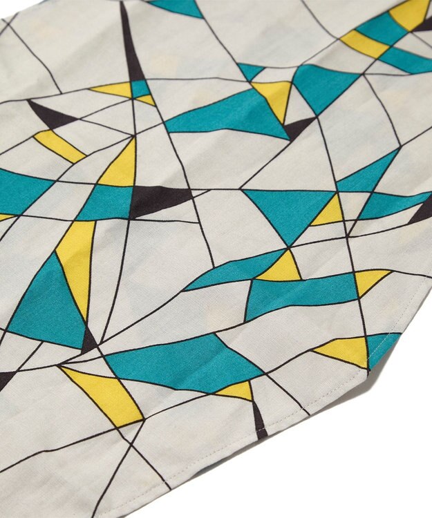 J.PRESS MEN 【J.PRESS ORIGINALS】Vintage Print Losange Scarf ライトグレー系9