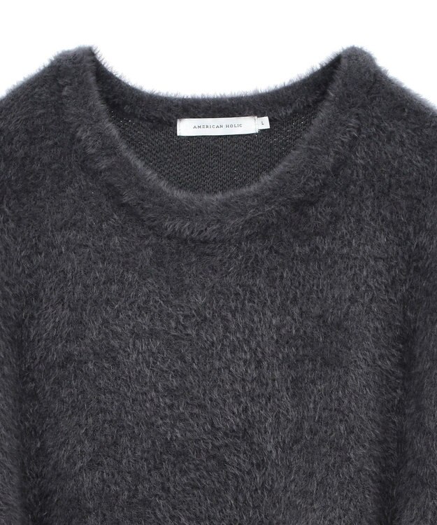 AMERICAN HOLIC フェアリーニットプルオーバー Charcoal Gray