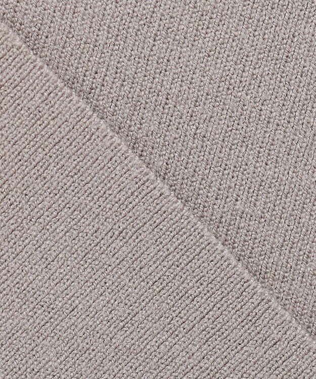 J.PRESS LADIES 【洗える】 レーヨンストレッチフルニードル カーディガン ベージュ系