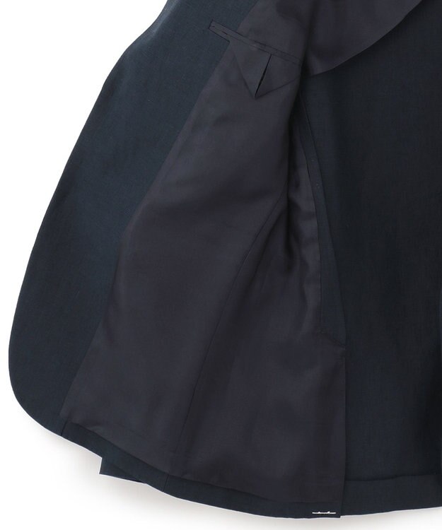 JOSEPH HOMME WASHED LINEN OX JACKET ネイビー系