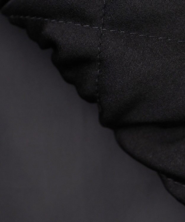 NAVE 【ReNAVE・軽量/手洗い可】ライトキルティングブルゾン ブラック系