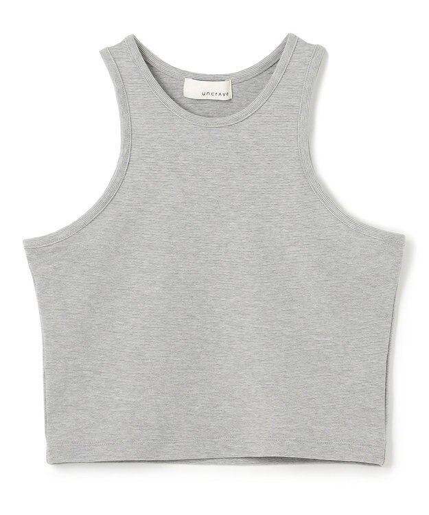 uncrave コットンミラノ アメスリ トップス（uncrave WHITE） ライトグレー