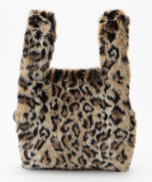 23区 【CLASSY.1月号掲載】レオパード ファー バッグ レオパード
