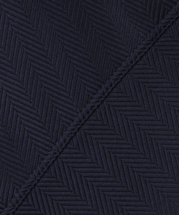 JOSEPH HOMME 【ドレスシャツ】ヘリンボンシャツ レギュラーカラードレスシャツ ネイビー系