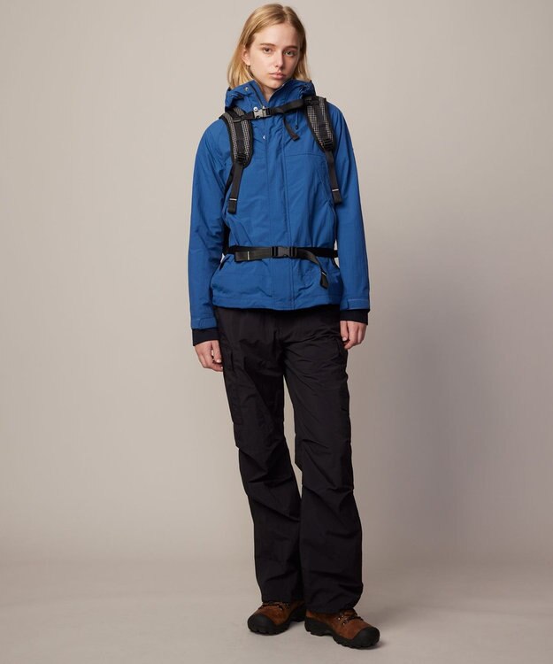 JOSEPH ABBOUD MOUNTAIN 【軽量/ECO撥水/サスティナブル素材/男女兼用】リサイクルリップストップ バックパック 21L ブラック系