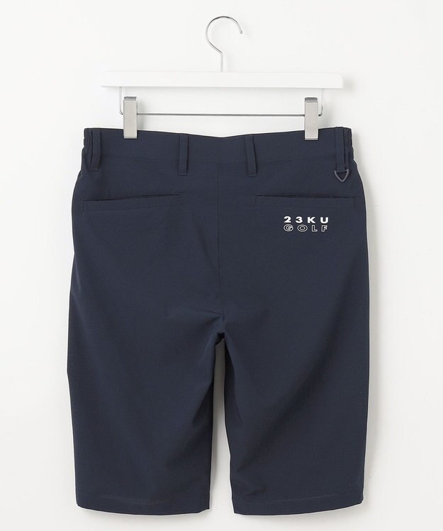 23区GOLF 【MEN】【ストレッチ】ストレッチメッシュ ショートパンツ ネイビー系