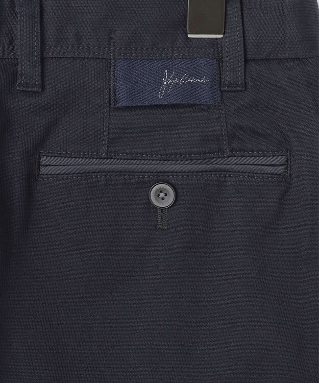 JOSEPH ABBOUD 【キングサイズ・25SS・ウエストも伸びる！オーガニックコットン使用】ハイパワーオーガニックピケ パンツ ネイビー系