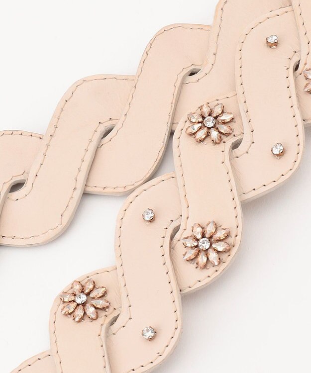 GRACE CONTINENTAL BijouSHOULDERStrap エクリュ