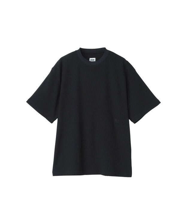 HELLY HANSEN ショートスリーブドライワッフル ブラック
