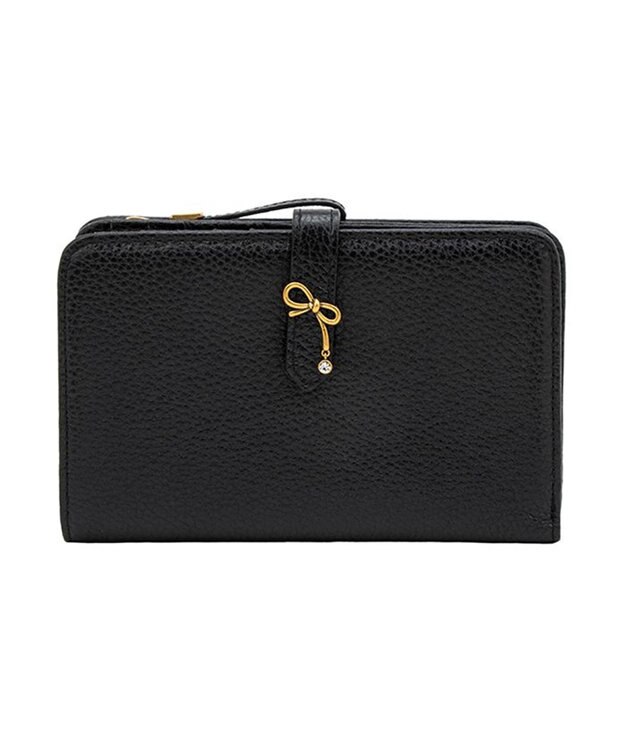 LANVIN en Bleu リュバン 二つ折り財布 ブラック