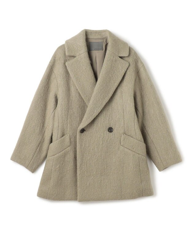 uncrave モヘアシャギー ジャコット カーキベージュ