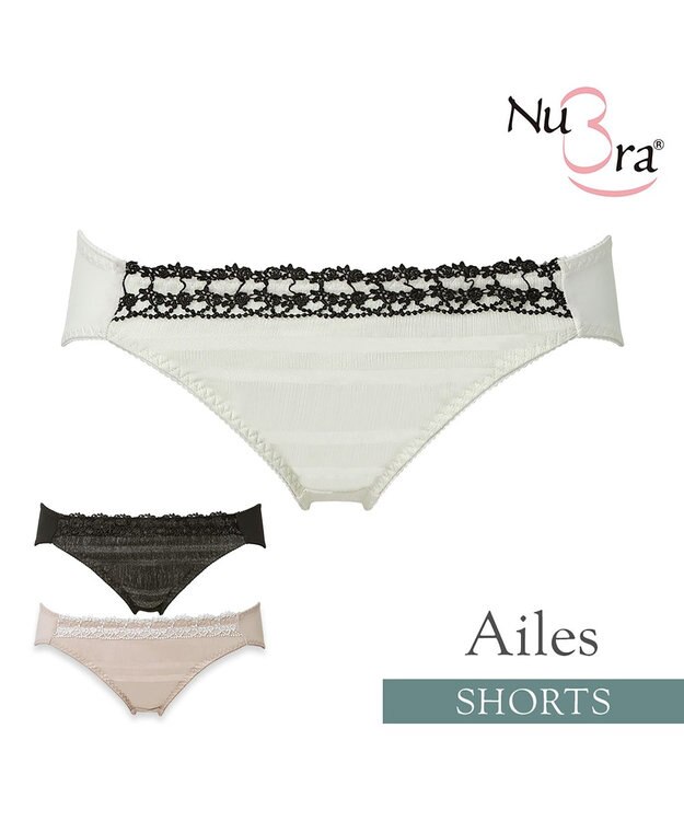 BRADELIS New York 【NuBra】エール ショーツ デザインヌーブラ パール