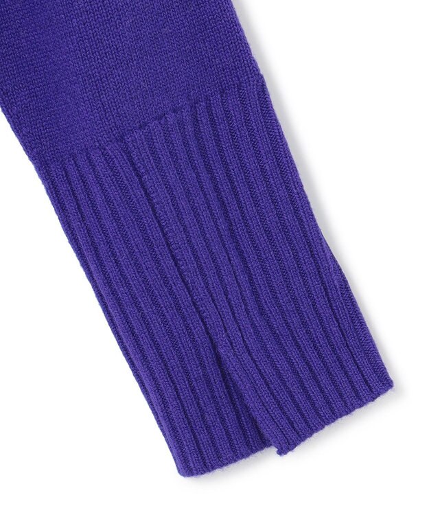 ICB L 【新色追加・WEB限定カラーあり】 ソフトカシミヤミックス ハイネックニット ロイヤルブルー系