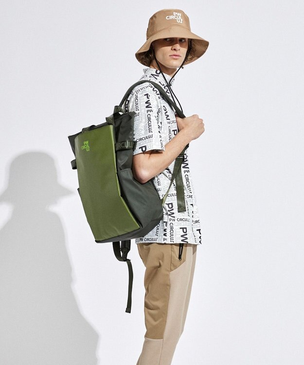 PW CIRCULUS 【UNISEX】2WAY TOTE BAG カーキ系