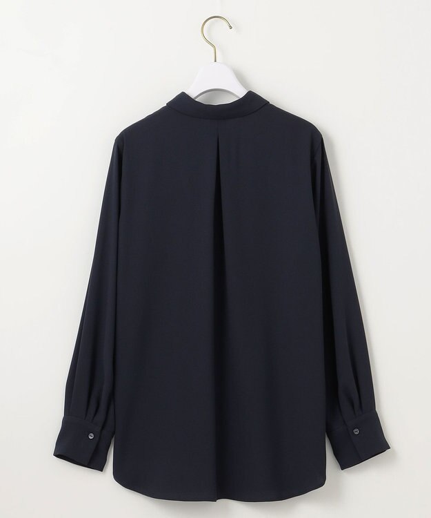 ANY SIS 【洗える】ビジュー ブラウス ネイビー