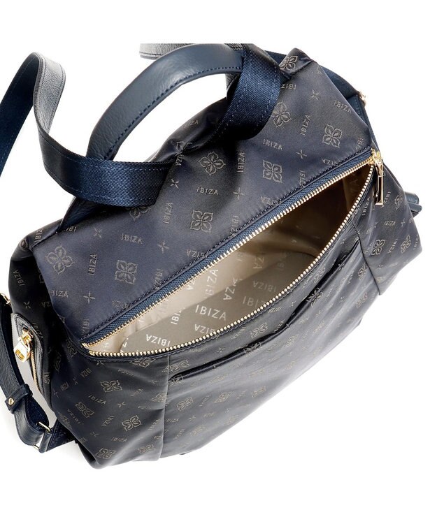 IBIZA ロゴナイロン　リュック ライトパープル