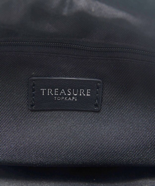 TOPKAPI 【TREASURE TOPKAPI】Lien リヤン タックシルエット 2WAY ミニ  トートバッグ  / 軽量 ブラック