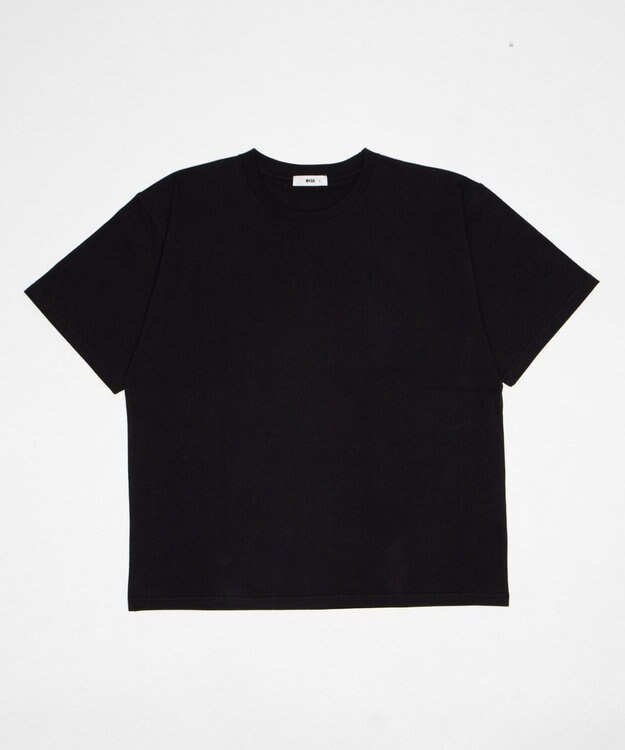 WEGO コットンクルーネックT（SS）　 ブラック