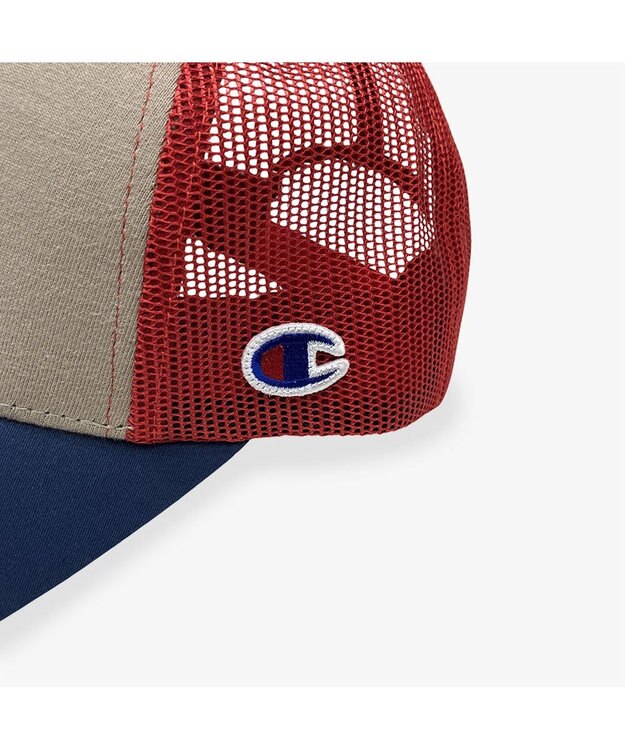 林八百吉商店 Champion キッズ メッシュキャップ ネイビー