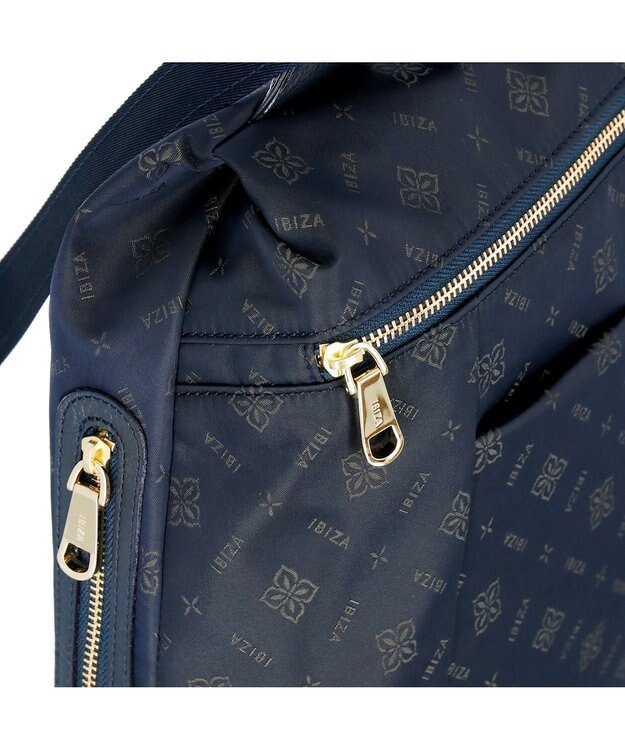 IBIZA ロゴナイロン　リュック ライトパープル