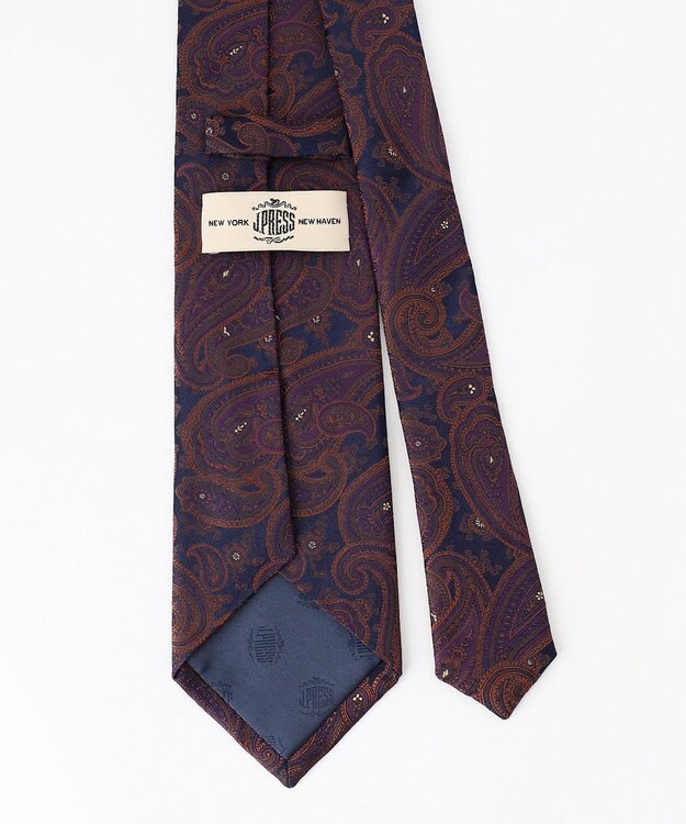 J.PRESS MEN 【J.PRESS SPUN SILK COLLECTION】ヴィンテージジャガード ネクタイ パープル系7