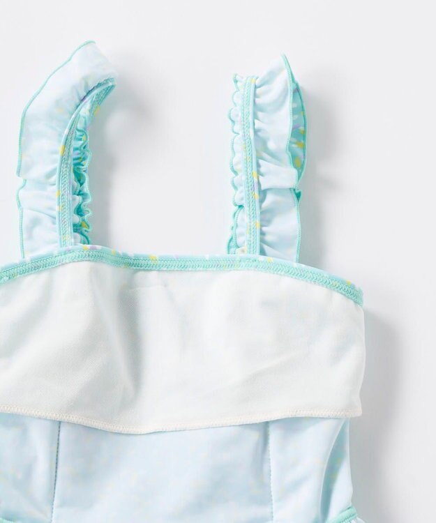 OP／FILA 【marie claire ENFANTS】フリルセパレート水着 ミント