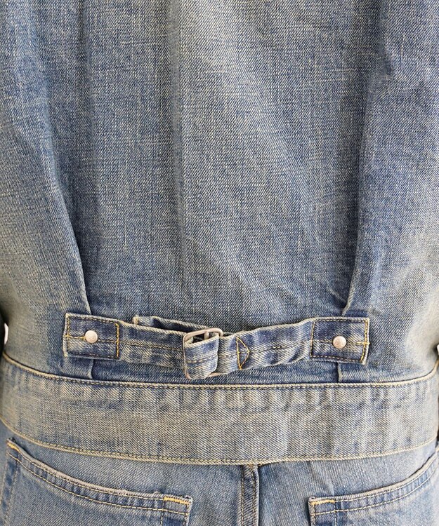 caqu modern jacket type 2nd. デニムジャケット USED WASH 3years