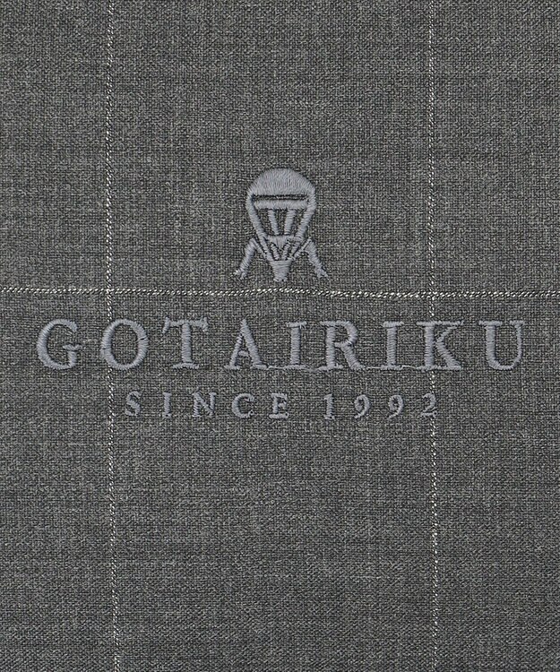 GOTAIRIKU アーカイブ生地使用クッション ライトグレー系4
