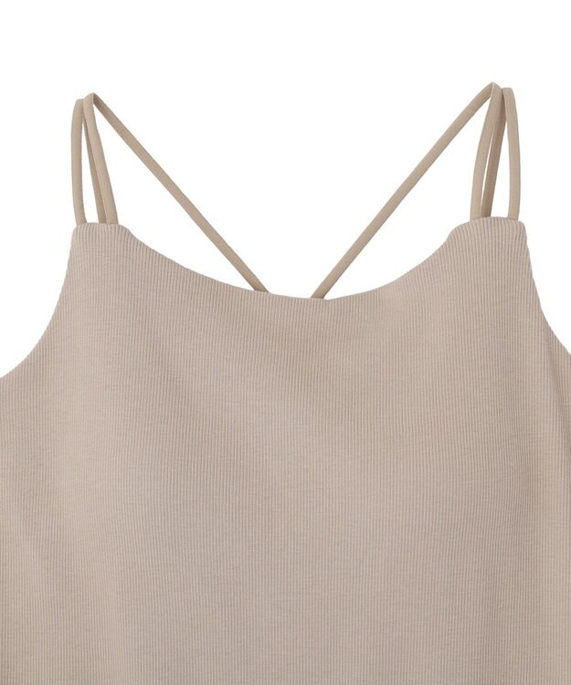earth music&ecology 【予約】適ON カップ付きキャミソール ベージュ